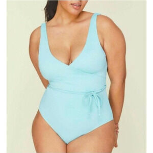 Andie Light Blue Women's One Piece Swimsuit